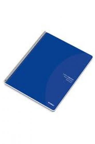 Caderno Espiral A4 80F 70G C/Azul Ambar L - 56VAZ Capa Azul , Ambar , 100305050310 , 5601199166505